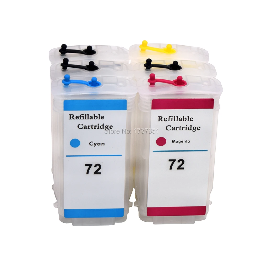 Description Picture 5 of item6PC ARC Chip For HP 72 Refillable Ink Cartridge T610 T620 T795 T1100 T2300 T770 T790 T1120 T1200 T1300 Printer
