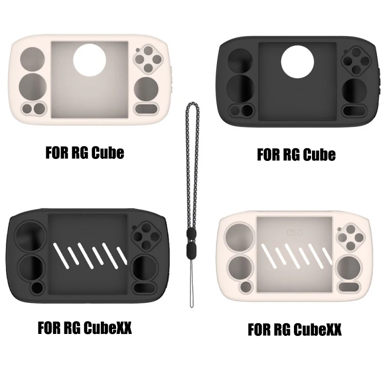 Silicone Case for Anbernic RG CubeXX RG Cube Anti-Scratch Soft