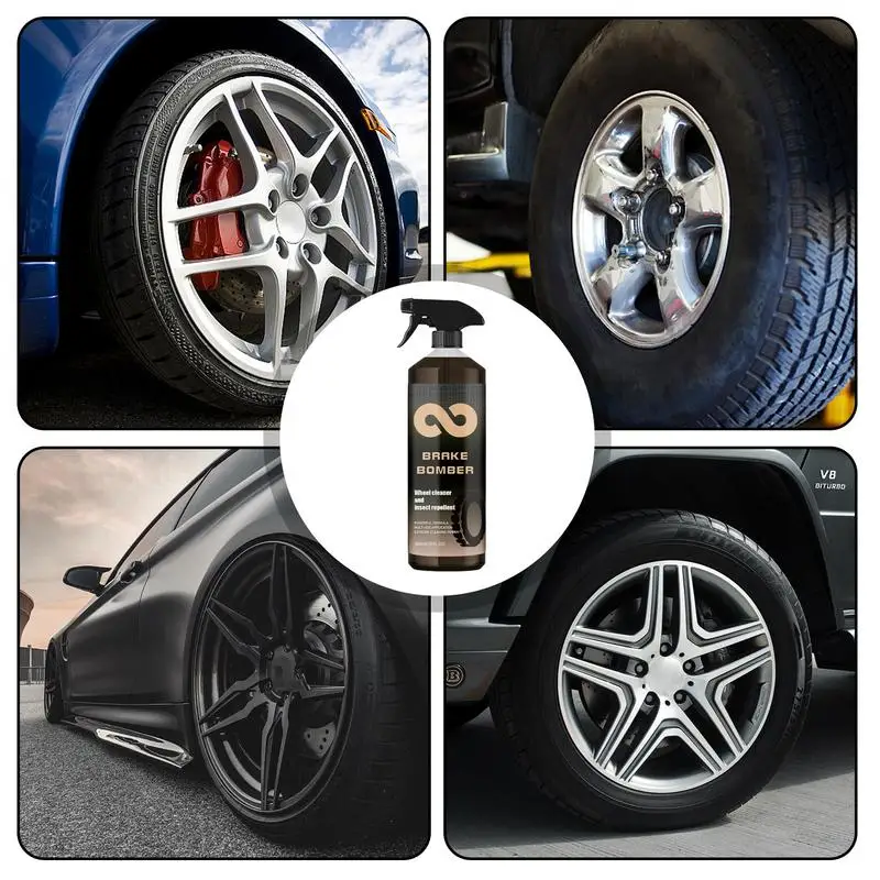 

Wheel Cleaner Spray Protect Wheels And Brake Discs From Iron Dust Rim Rust Cleaner Brake Disc Parts Rust Removal Accessories