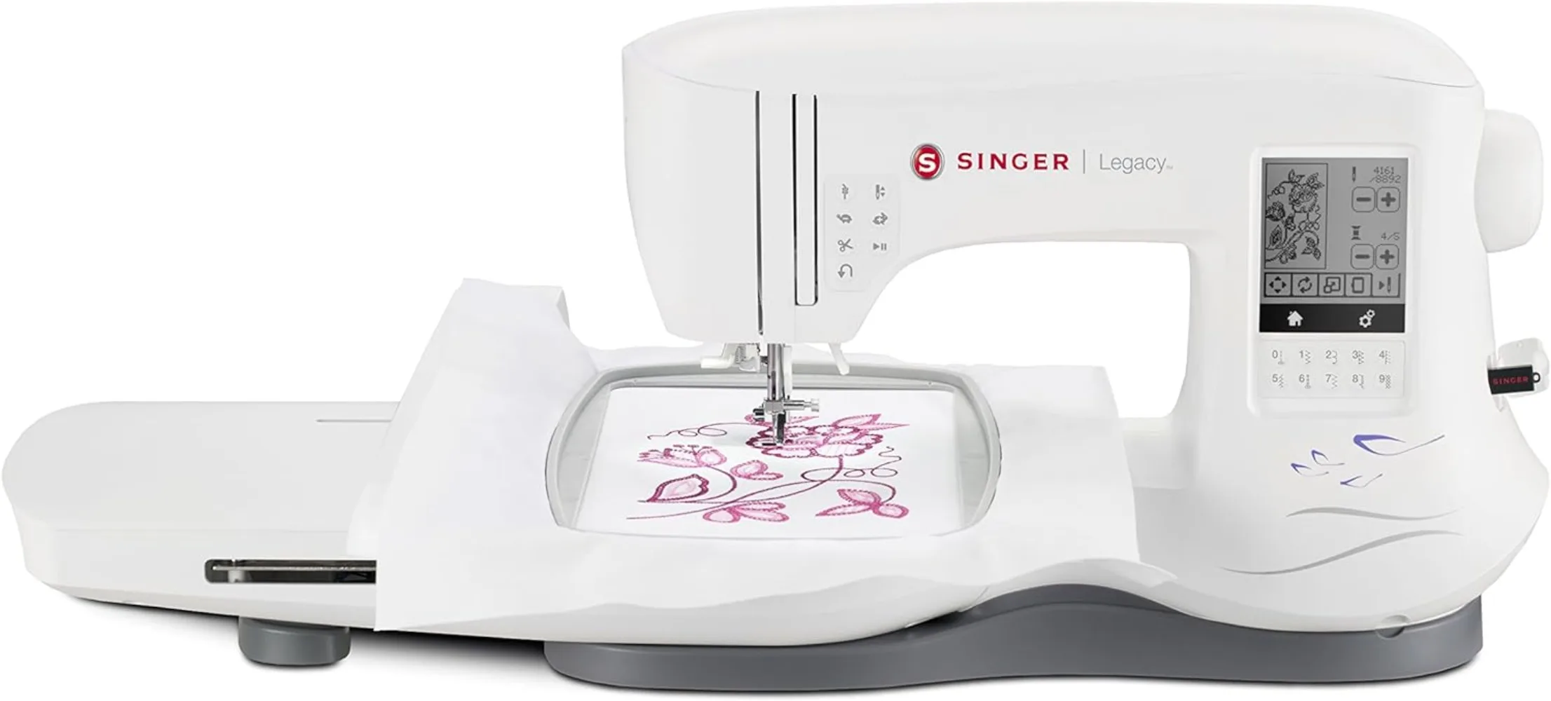 Legacy Embroidery Machine with 200 Built-In Embroideries LCD Touch Screen & 250 Built-In Stitches Sewing Made Easy