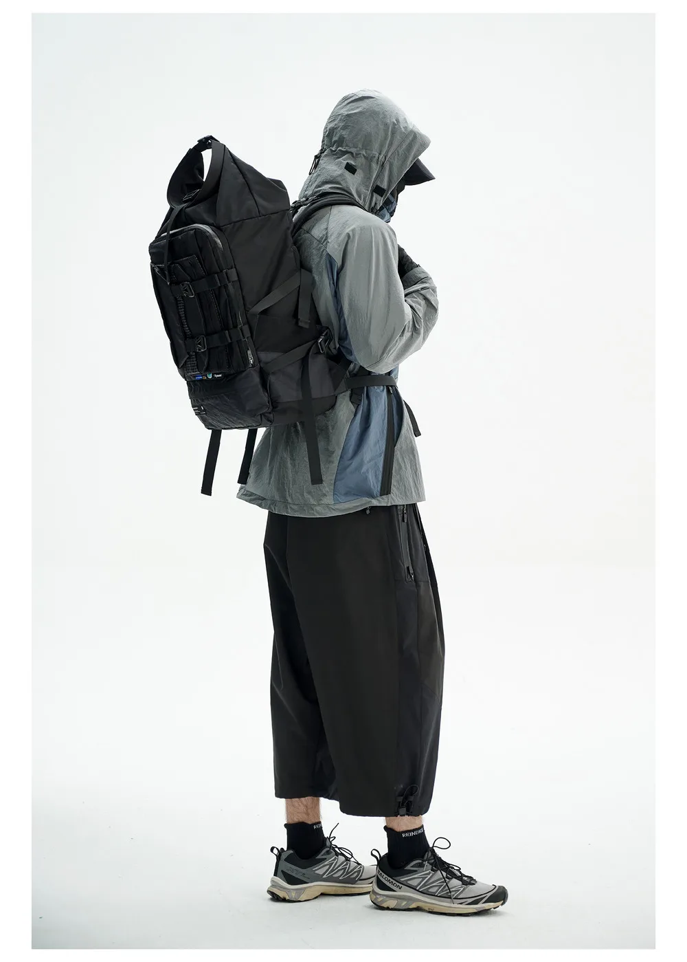 Reindee Lusion 24ss FP01 Multifunctional backpack combined materials xpac cd hard shell techwear accessories edc carrier