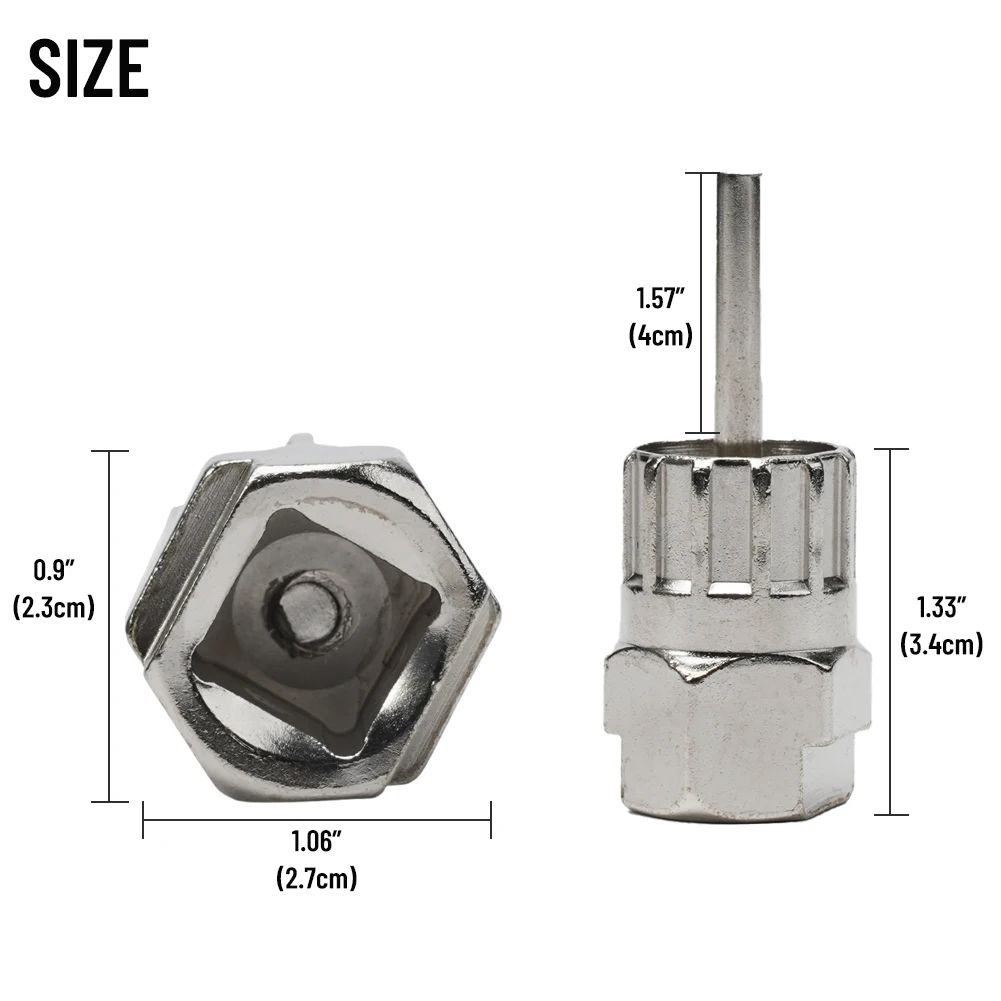 

Remover Cassette Removal Tool 1pc Flywheel Freewheel High Carbon Steel Lock Ring Remover High Performance Hot Sale