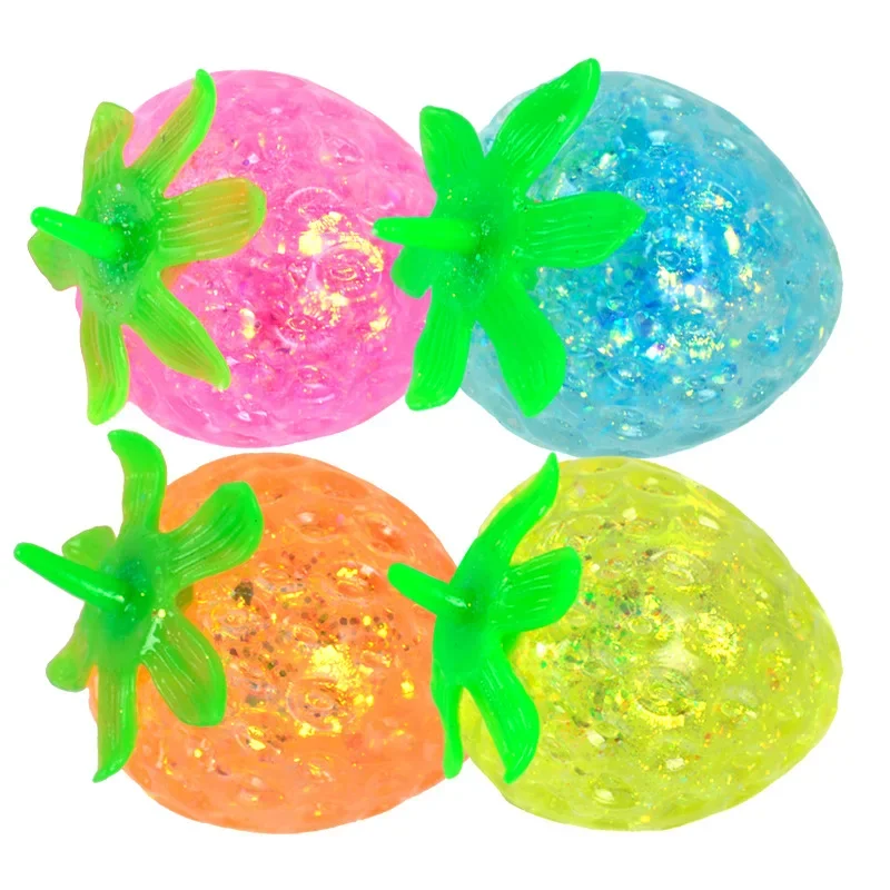 

Малтоза, имитация клубники, антистрессовые, медленно восстанавливающие форму белые, разноцветные, сжимаемые блоки TPR, игрушка для декомпрессии