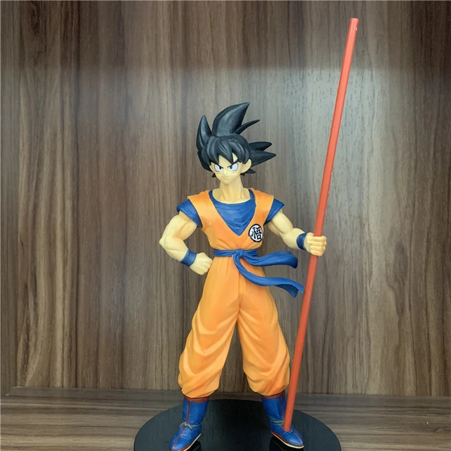 Dragon Ball Z Son Goku Anime Figure, Cabelos brancos e cabelos pretos,  Boneca Modelo Colecionável, Decorar Mesa, Aniversário, Brinquedo Presente  de Natal