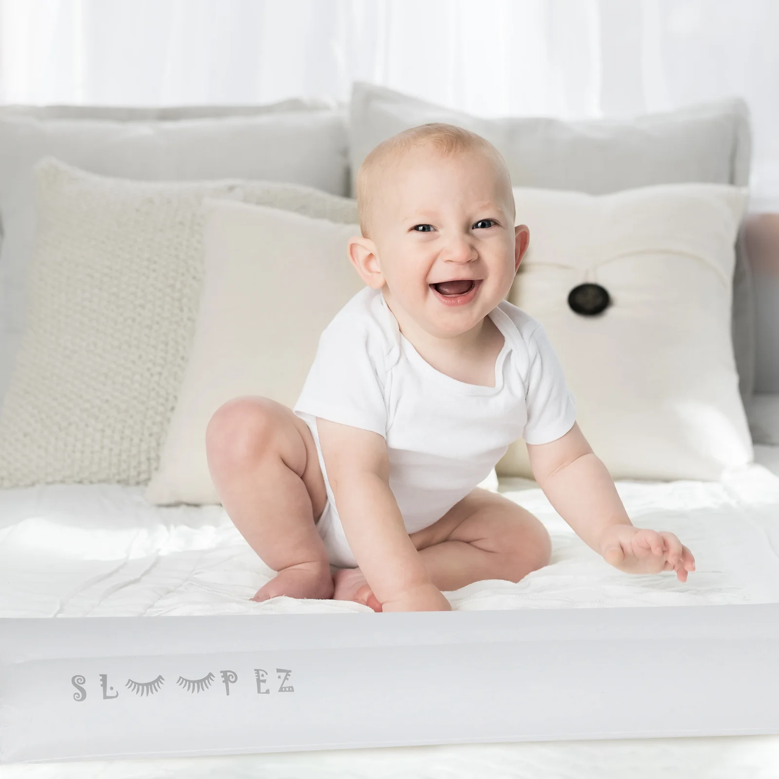 Baby Bed Guard Crib Fence Tubes Adjustable Height Railing Bumper Sleeves Safety Rails Kids Protection Mattress 2 Pcs