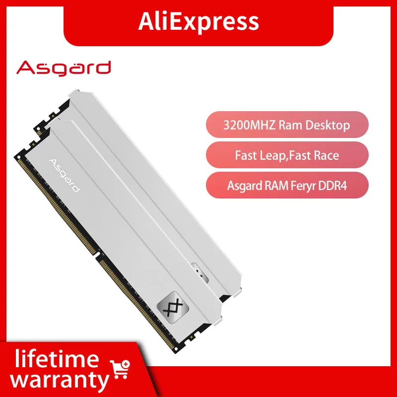 bronze virtuel Kompliment Asgard DDR4 RAM Feryr T3 Series 16GB(8GBx2) 3200MHz 3600MHz CL14 CL16 CL18  Sliver DDR4 RAM Memoria Ram Desktop RAM for PC _ - AliExpress Mobile