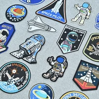 Buy "NEW Embroidered Astronaut Air Force Space Shuttle Patch | DIY Space Agency Badge for Clothing & Accessories" Online - Image 5
