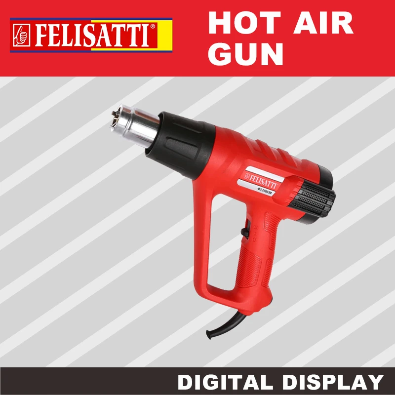 Felisatti Hot Air Gun 220V 2000W Electric Heater Heat Gun Variable Temperature Adjustable Advanced Power Tools advanced digital amplifier 4 channel 6400 watts 2 ch 3200w high power amp 1u drive 8 10 12 15 18 inch speaker