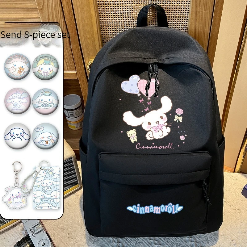 

Sanrio Cinnamoroll школьная сумка через плечо, модная Милая мультяшная аниме-фигурка, строительные принадлежности, Рождественский подарок