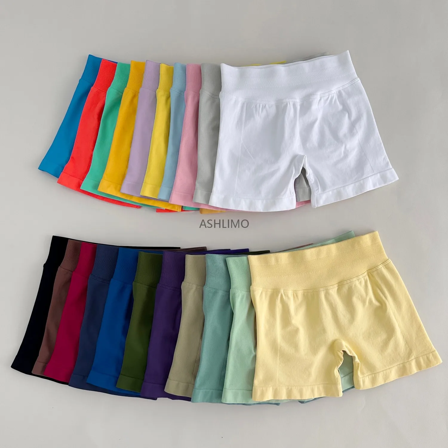 Sports Shorts Running Shorts Yoga Shorts Workout Shorts Seamless Shorts Women Scrunch Bum Gym Shorts Low Ribbed Band Seamless Yoga Workout Biker Short Stretch Fitness Short