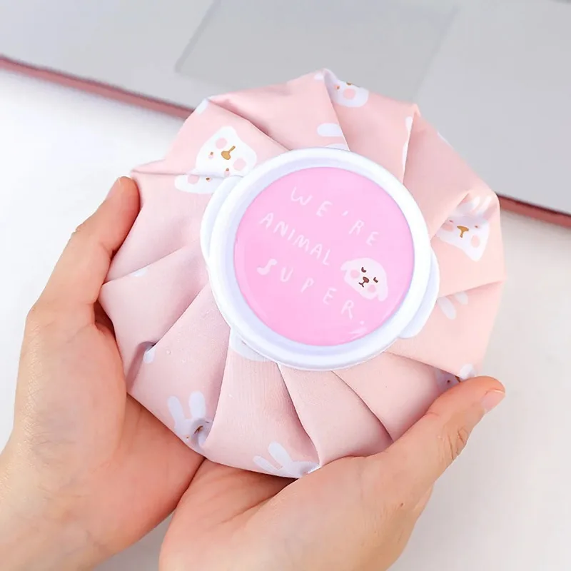 1PC Cold Compression Ice Pack Cartoon Hot and Cold Multifunctional Therapy Pack Cooling Ice PVC Compress