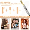 Electric Heating Comb Hair Straightening Rhinestone Hot Comb Curling Iron Heated Brush Peigne Chauffant Cheveux Peigne chaud 6