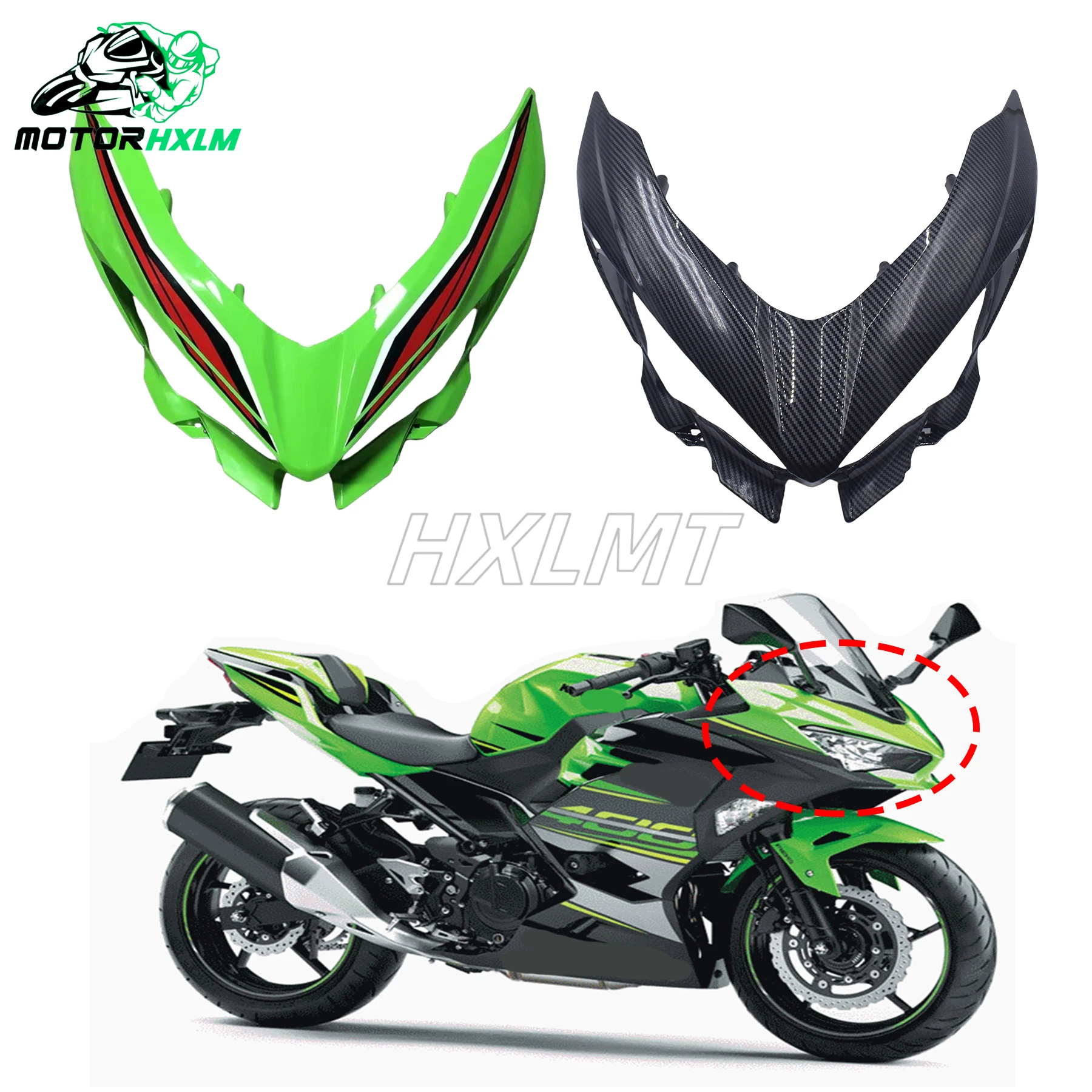 Lorababer PARA KAWASAKI Ninja 250 Ninja 400 2018-2020 Carenado