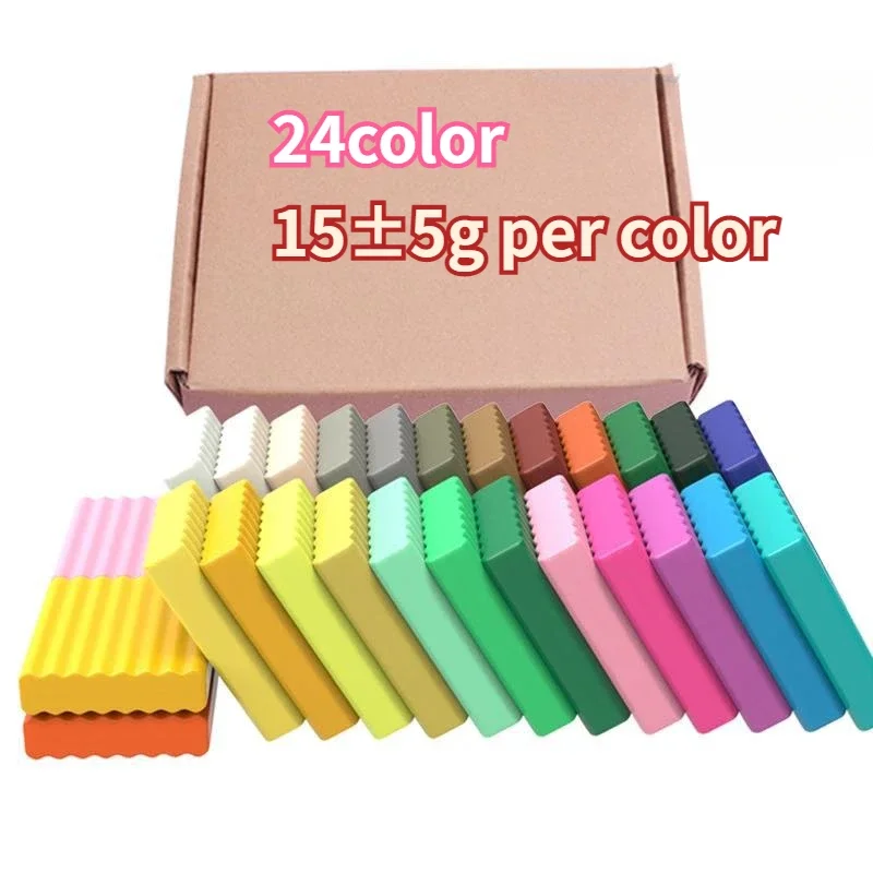 Soft Clay Polymer Clay Oven Mud Tool Set Children's Diy Toys 15g of Each Color 24/32/50 Color polymer clay kit,polymer clay
