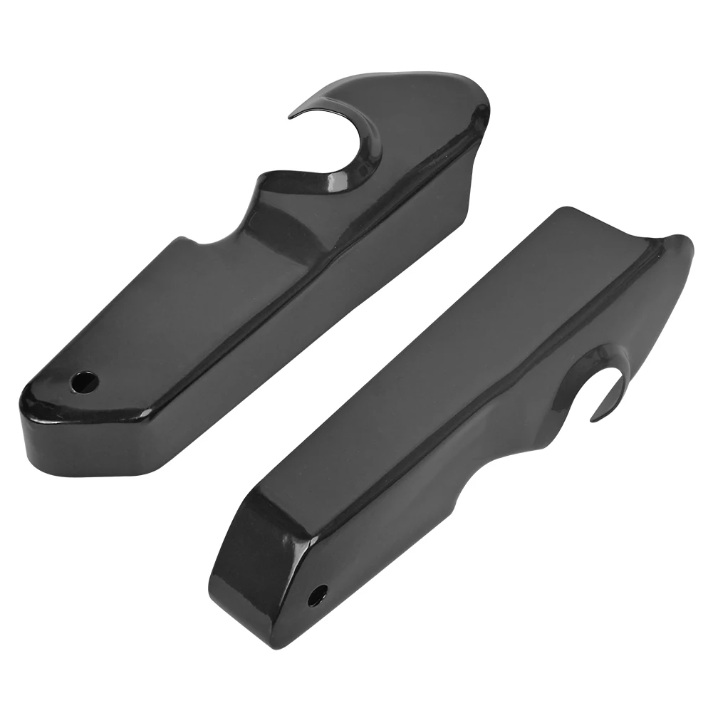 Motorcycle Gloss Black Short Rear Fender Mudguard Support Bracket Turn ...