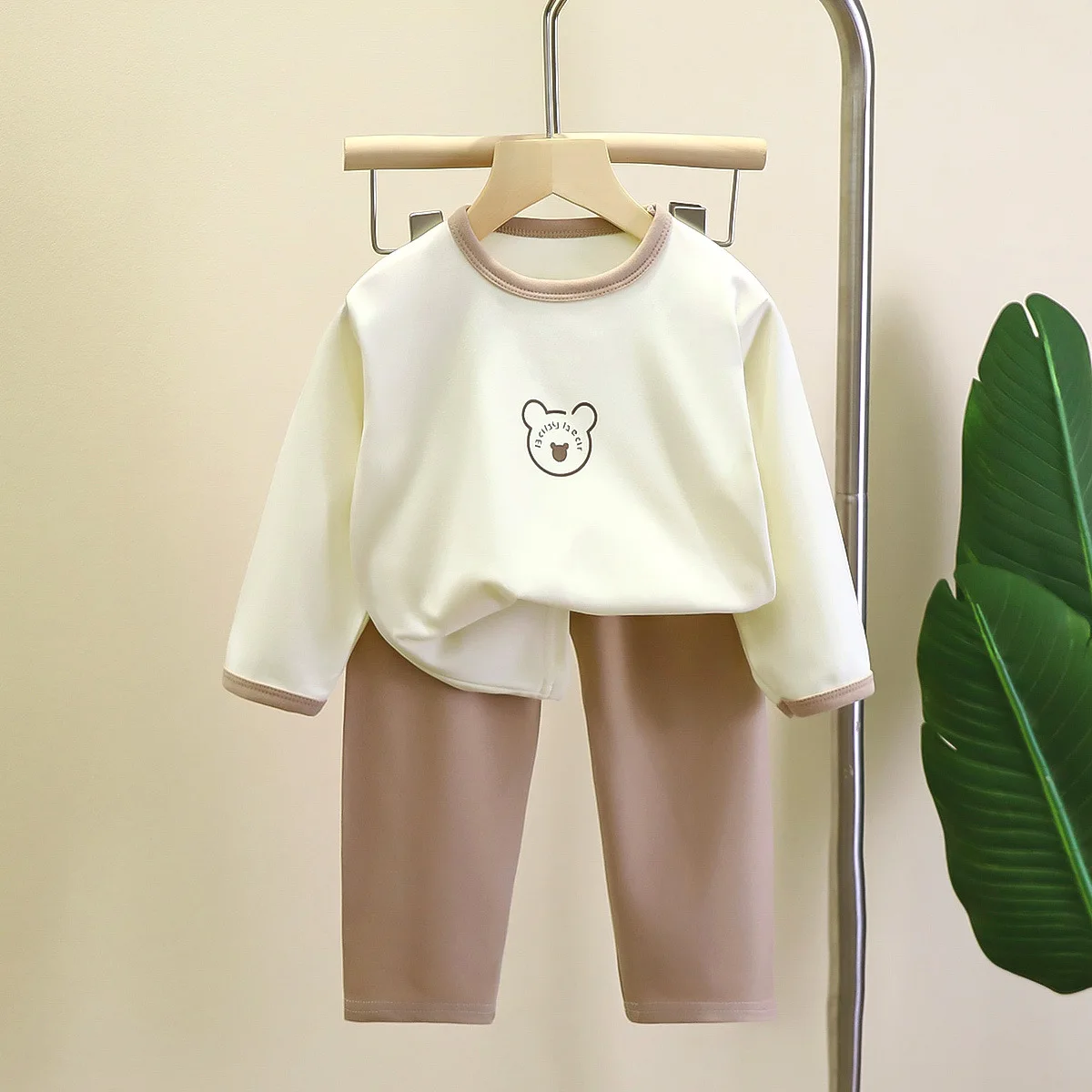 thumbnail image 1 of Children Sets Kids Clothes  Boys Girls CottonAutumn winter Clothing Pants Sleepwear Underwear Christmas Gift Children's Clothing, 1 of 6