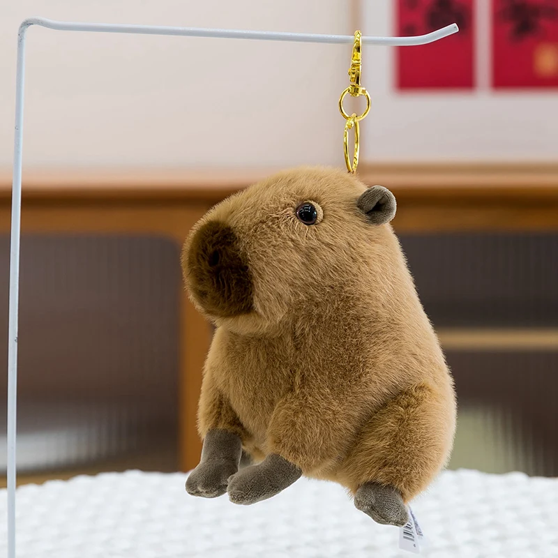 Lovely Capybara Plush Toy - Soft Kawaii Stuffed Animal Doll Pillow Gift