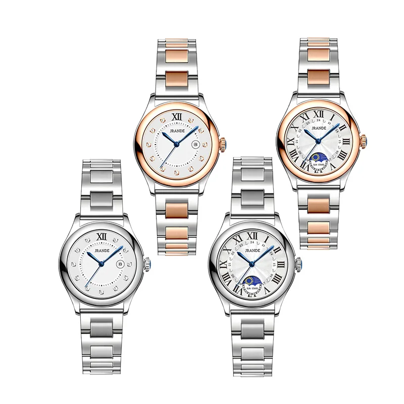 Luxury Designer Watch Women Golden Steel Diamond Waterproof Quartz Wristwatches Ladies Gifts 2024 Popular New Female Hand Clock 5