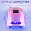 128W Cordless UV Nail Lamp 45 LEDs Professional Nail Dryer Fast Dry Wireless for Curing All Gel Nail Polish Manicure Polish 6