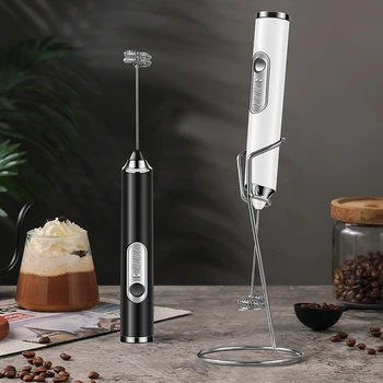 ONEKA Montalatte wireless Frullatore elettrico ricaricabile USB Frullatore portatile Piccolo caffè Schiuma Frusta per caffè Cucina 1