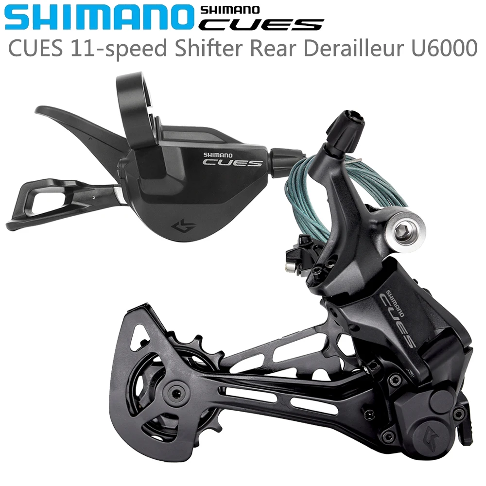 Pédalier VTT 9/11V Shimano Cues U6000 170mm Hollowtech 24mm noir - Partie cycle vélo sur La