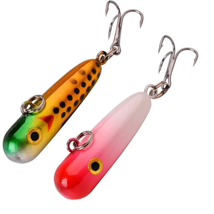 Leurres de pêche à la manivelle avec boîte-cadeau, appâts de bar