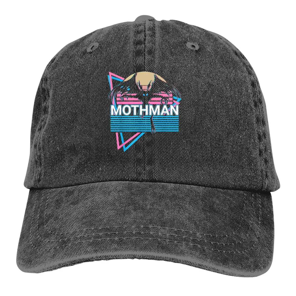 

Mothman Cryptozoology Retro Classic Baseball Cap Men Hats Women Visor Protection Snapback Mothman Humanoid Creatures Caps