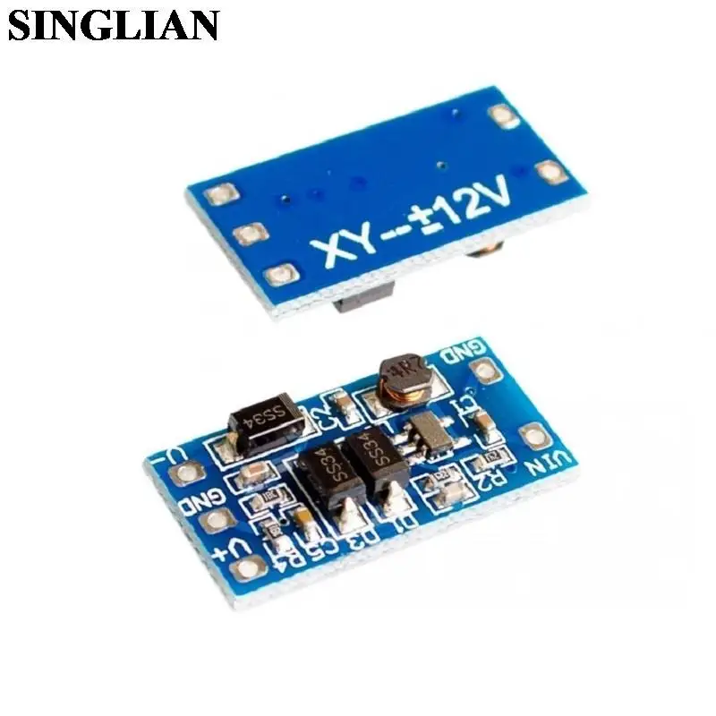 

DC Power Module 2.8V-5.5V Input +/- 12V Output 5V Turn +/- 12V DC-DC Converter Board Power Supply Moudle