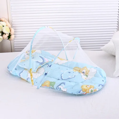 Foldable Folding Pressure Proof Crib Middle Bed for Newborn Baby Isolation Bionic Travel Crib baby crib