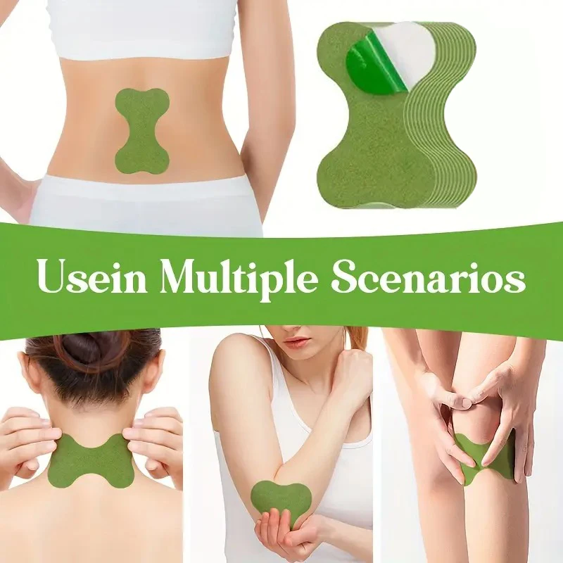 Lumbar Vertebra Patch 12/36/72PCS Back Waist Self-heating for Running Yoga Fitness Exercise