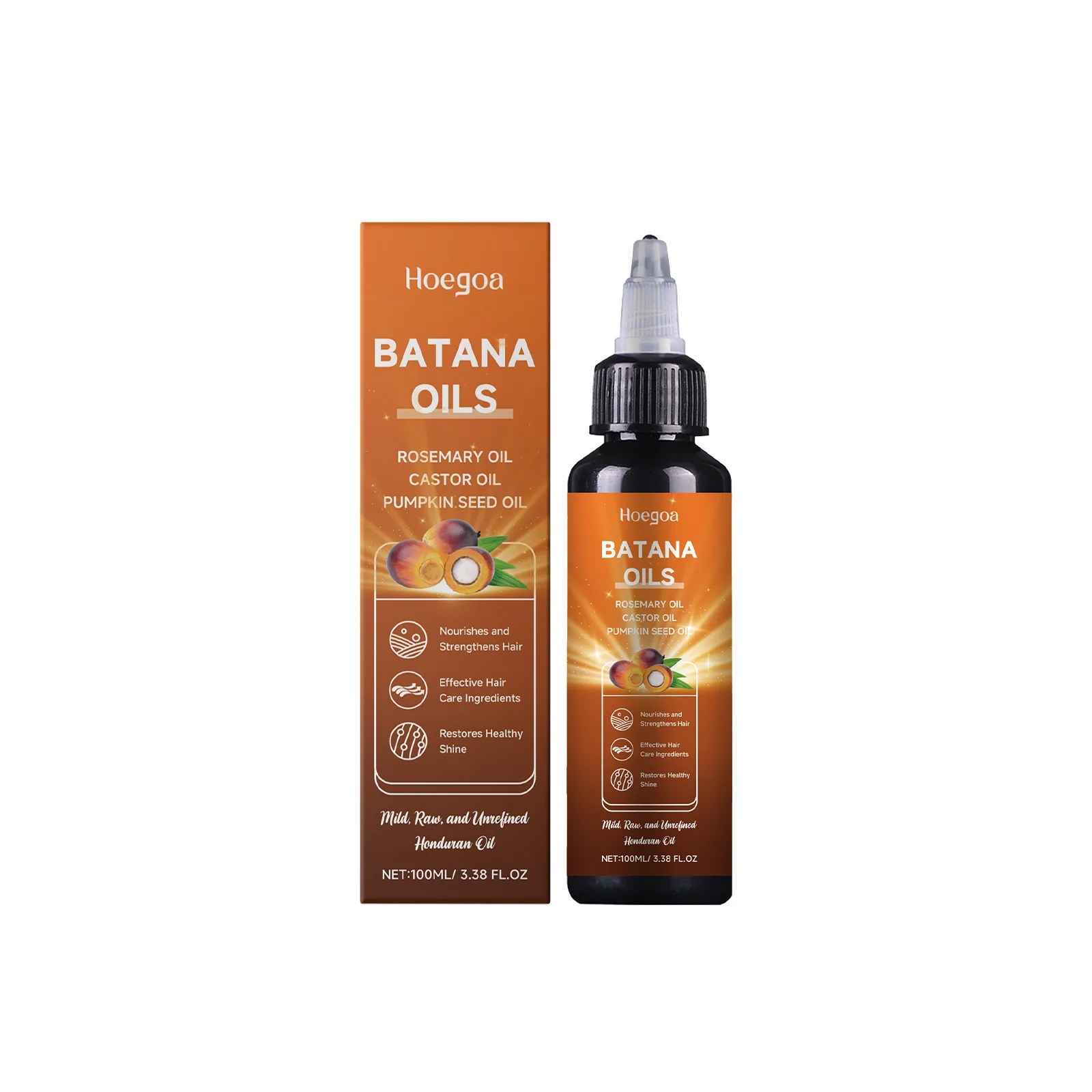 Batana Hair Oil Rosemary Hair Growth Nourishes Hair Follicle Strengthens Roots Anti Loss Repair Dry Hair Regrowth Scalp Care Oil 2 Batana Hair Oil Rosemary Hair Growth Nourishes Hair Follicle Strengthens Roots Anti Loss Repair Dry Hair Regrowth Scalp Care Oil - Image 2