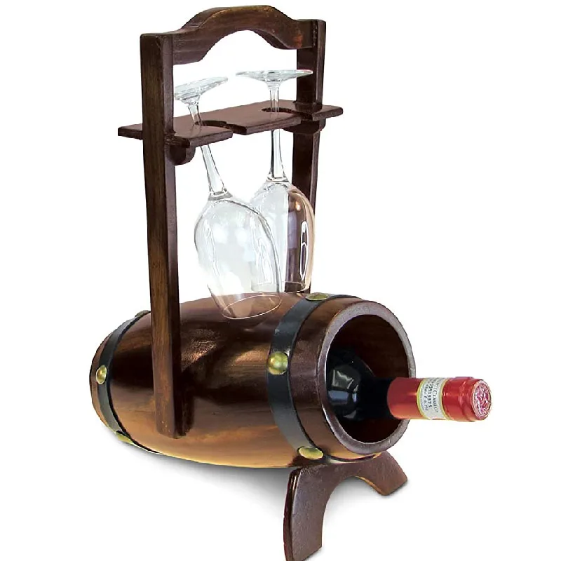 

2020 Best Selling Retro Wine and Wine Glass Holder for Restaurant