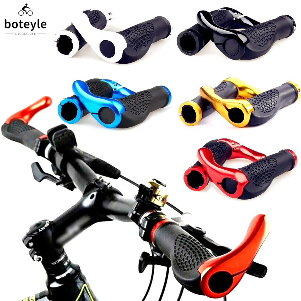 BicycleGripHandlebarEndCapAluminiumAlloyLockMountainHandleBar