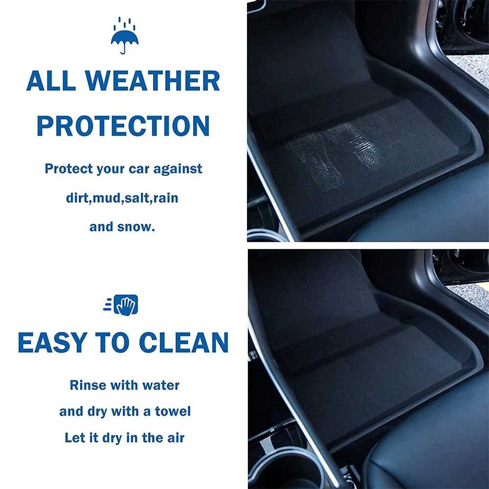 Weatherproof auto sale floor mats