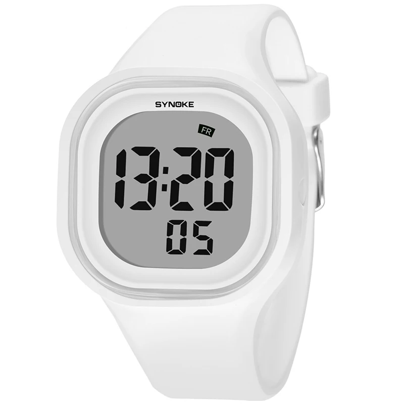 Women Watches Waterproof Sports Watch Couple Square Dial Electronic Clock Mens Digital Watches Boy Girl Gift quartz watch digital watch