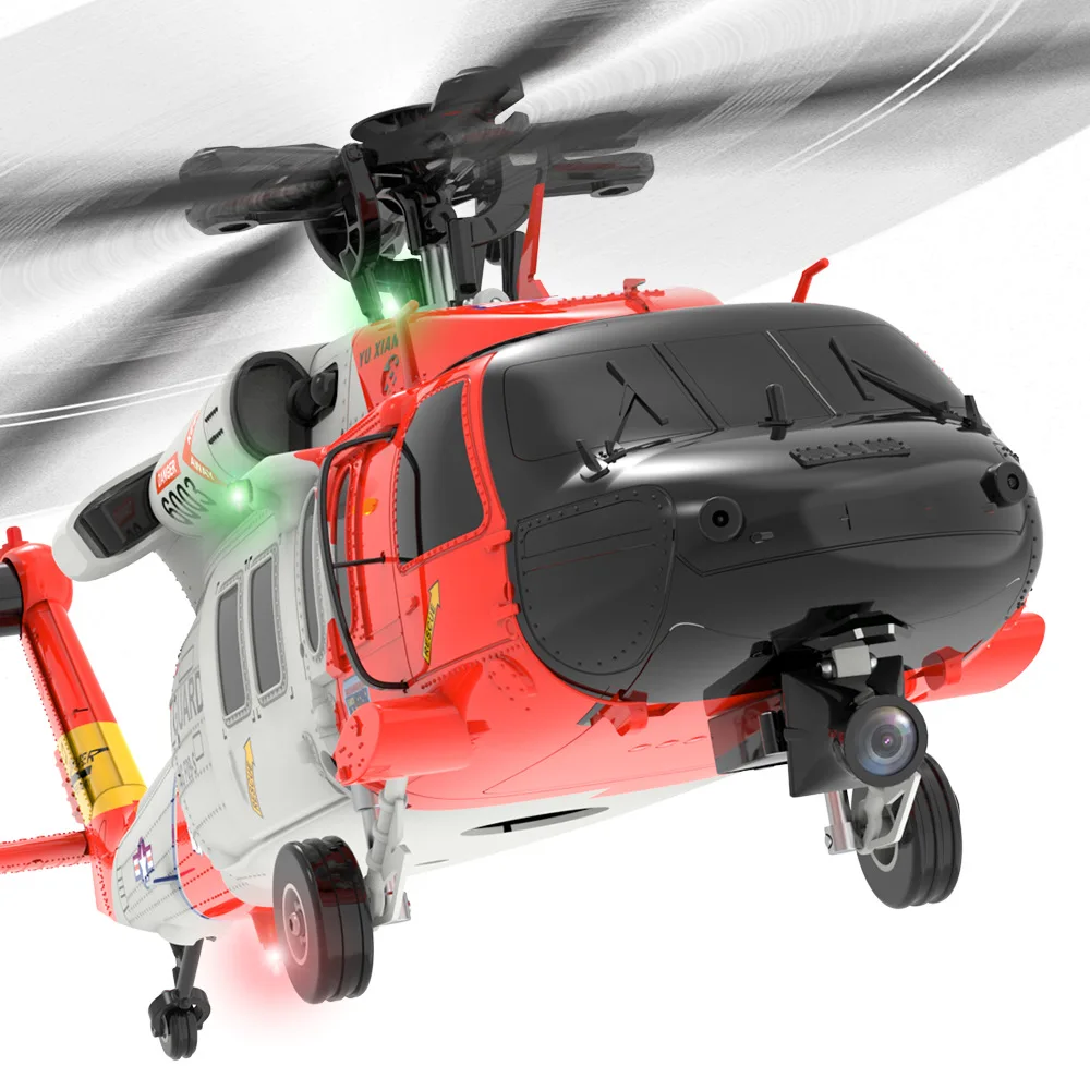 F09-S Intelligent Gps Black Hawk Uh60 Remote Control Helicopter Optical Flow Positioning Automatic Return. 2