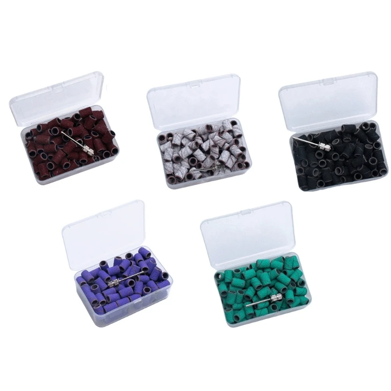 100Pcs Grinder Band Drill Bits Sanding Bands File Sander