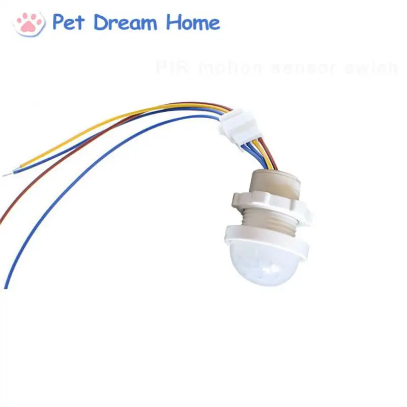 

Датчик движения корпуса Abs, энергосберегающий и энергосберегающий, регулируемый, простой в установке, безопасный и прочный, оптовая продажа, инфракрасный датчик Pir