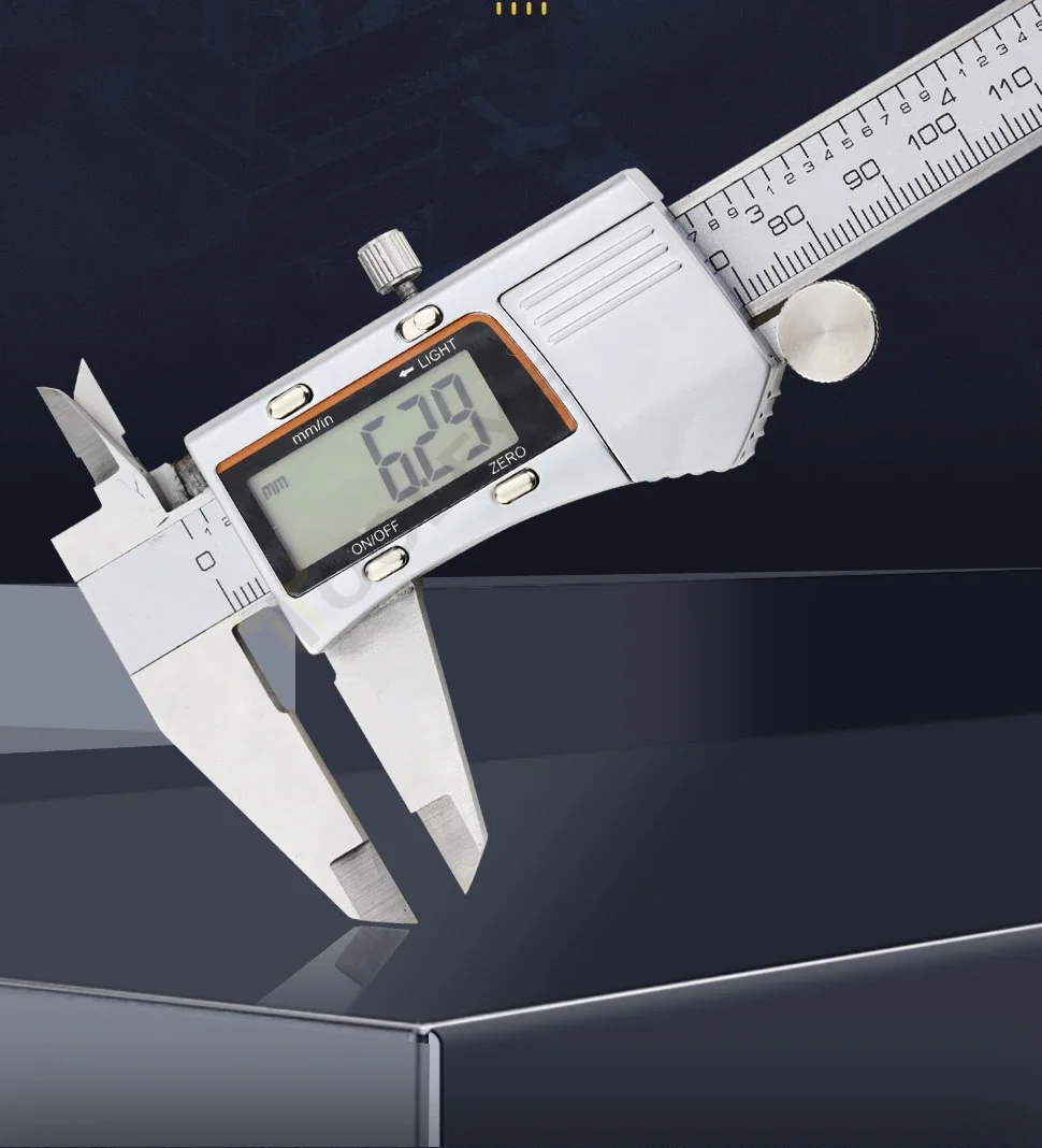 Description Picture 5 of itemNight Light Display Caliper Pachometer Digital Ruler Measuring Instruments Digital Micrometer Electronic Caliper Thickness Gauge