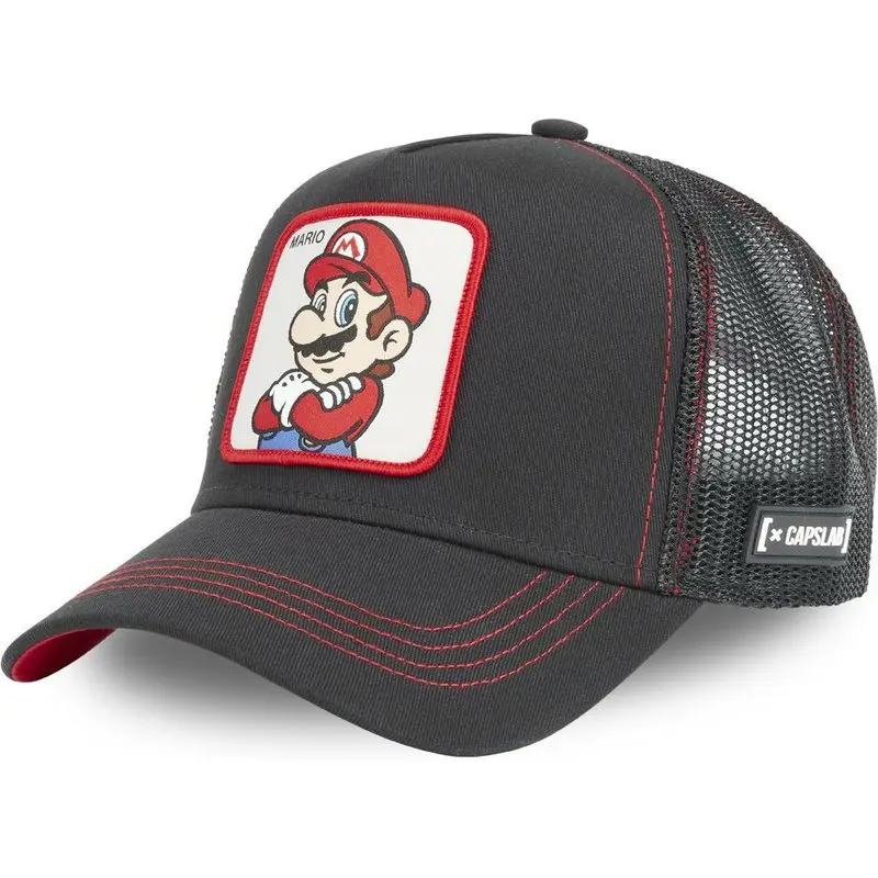 

Kawaii Super Mario Summer Cool Trucker Hat Cartoon Cute Mary Dinosaur Men and Women Fashion Baseball Cap Gift Accessories