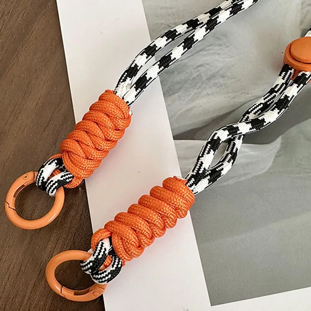 Casual Replacement Crossbody Bag Chain Strap Adjustable Detachable Phone Lanyard Stripe Phone Hanging Rope Bag Accessories