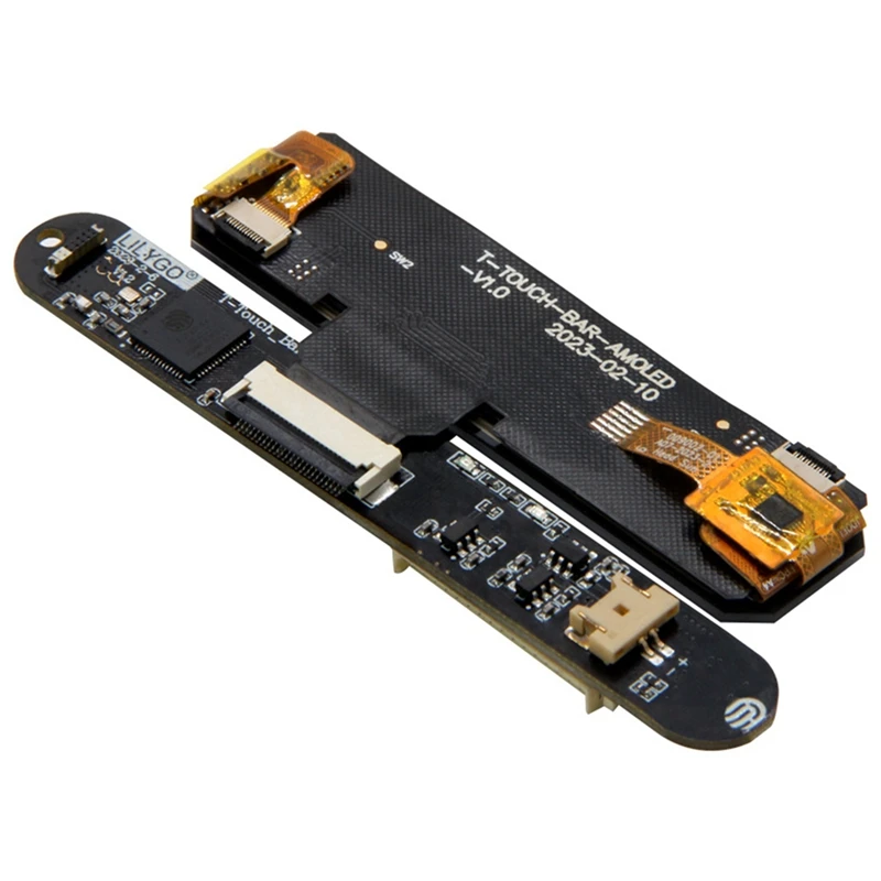 1Set T-Touch Bar Esp32-S3 Scheda Di Sviluppo Touch Bar Connettore Usb Circolare Magnetico Abs