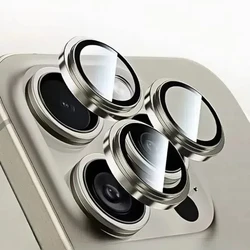 Premium Tempered Camera Lens Glass Film - 3 Pack - Black - 3PCS (17 Pro max)