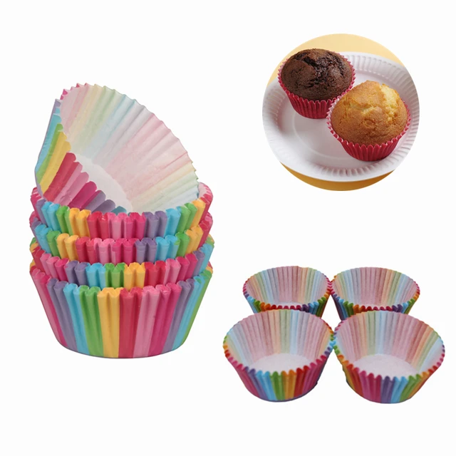 Moule à muffins Chi en papier, boîte à gâteaux standard, doublure à  gâteaux, accessoires de cuisson de cuisine, petites boîtes à muffins, 300  pièces