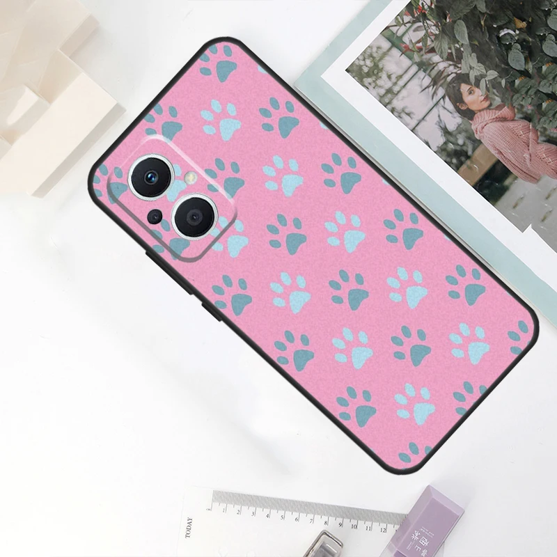 Pet Paw Print Design Phone Case - Stylish Protective Cover
