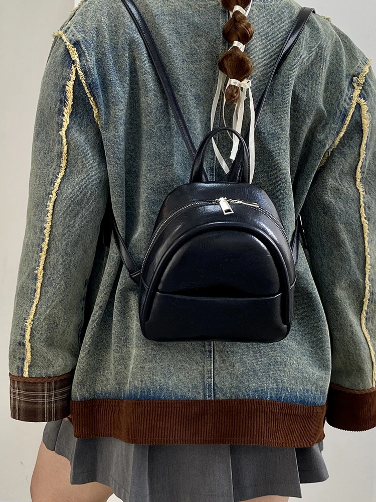 Mini Mochila Escolar Mochilas De Cuerina Para Mujer Mini Mochila