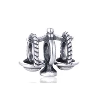 FC Jewelry Fit Original Brand Charms Bracelet 925 Silver Law Judge Beads Pendant For Making Scales of Justice Lawyer Berloque 1