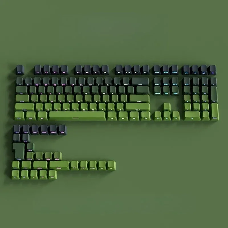 Vibrant Gradient PBT Keycaps