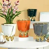 Creative Bowknot Ceramic Vase Nordic Light Luxury Living Room Tabletop Apparatus Ikebana Plant Pots Decorative Home Accessories 1