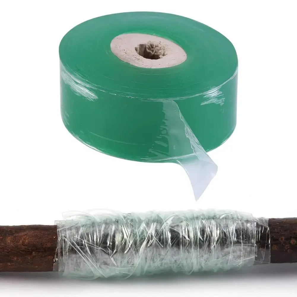 6rolls Grafting Tape Film PVC Self-adhesive Stretchable Clear Garden Fruit Tree Plants Seedlings Vine Protector Wrap Parafilm grafting tape